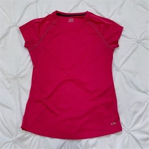 Bright Pink Champion Athletic Tee